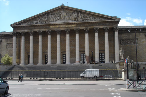 Le palais Bourbon Assemblée Nationale