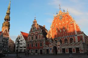 Maison des têtes noires Riga Lettonie